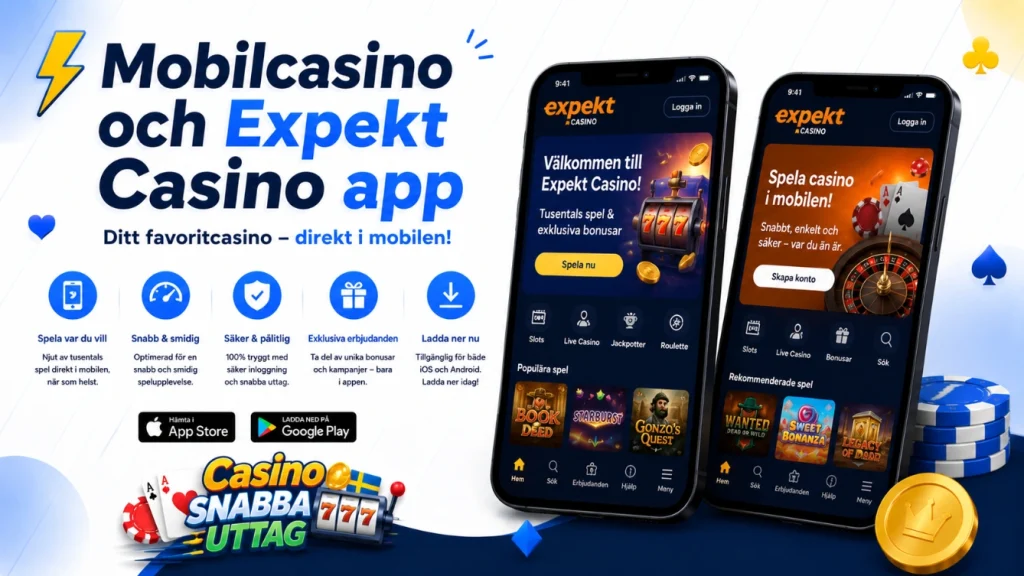 Mobilcasino och Expekt Casino app