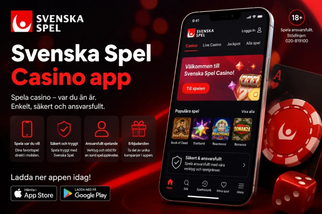 Svenska Spel Casino app