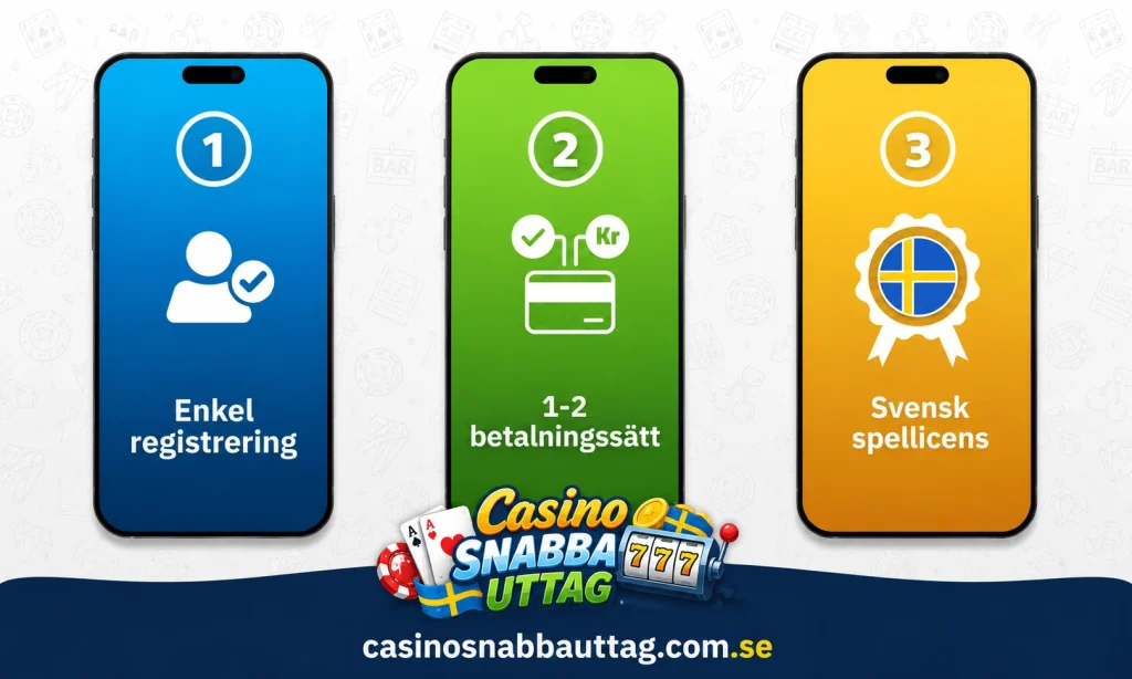 casino snabba uttag pay n play
